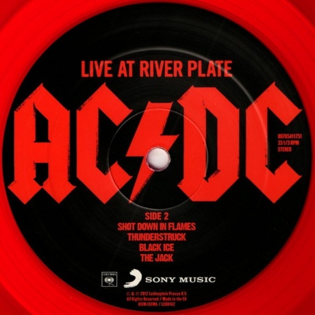 AC/DC - Live At River Plate (0887654117519) виниловая пластинка - фото 4