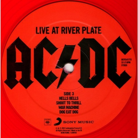 AC/DC - Live At River Plate (0887654117519) виниловая пластинка - фото 5