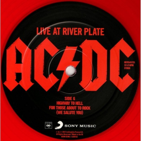 AC/DC - Live At River Plate (0887654117519) виниловая пластинка - фото 8
