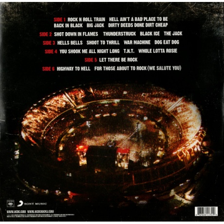 Виниловая пластинка AC/DC, Live At River Plate (barcode 0887654117519) - фото 2