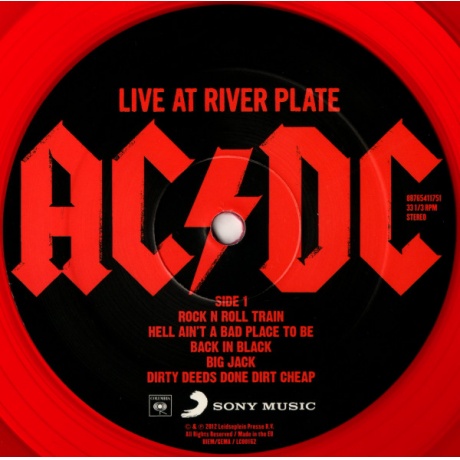 Виниловая пластинка AC/DC, Live At River Plate (barcode 0887654117519) - фото 11