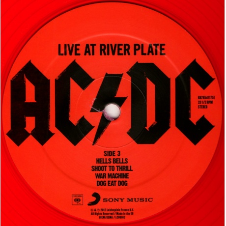 Виниловая пластинка AC/DC, Live At River Plate (barcode 0887654117519) - фото 13