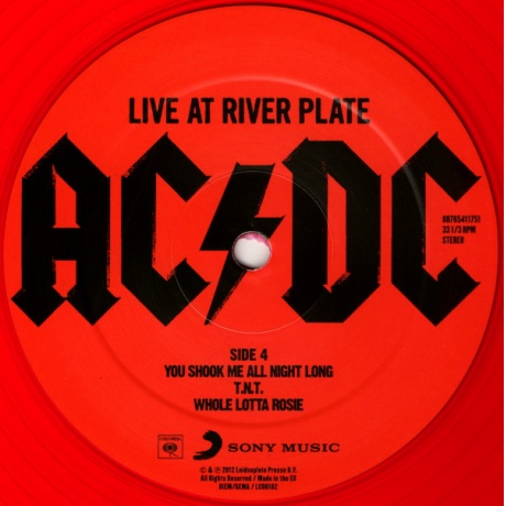 Виниловая пластинка AC/DC, Live At River Plate (barcode 0887654117519) - фото 14