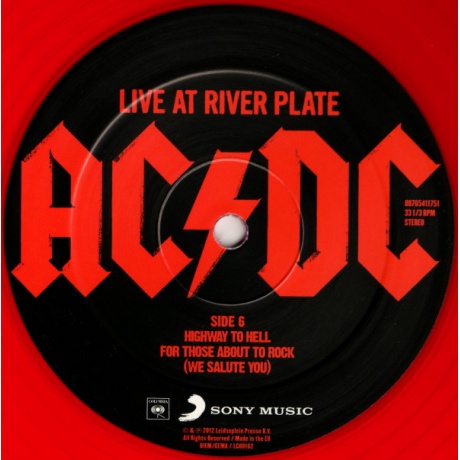 Виниловая пластинка AC/DC, Live At River Plate (barcode 0887654117519) - фото 16