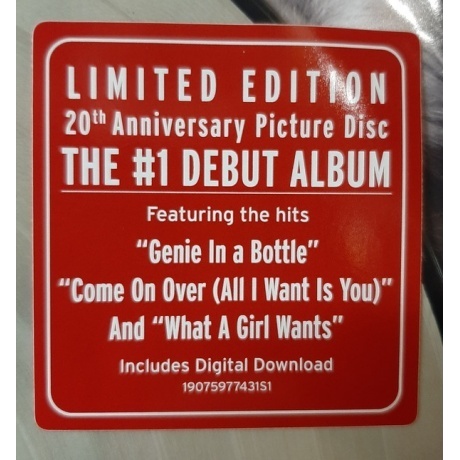 Aguilera, Christina, Christina Aguilera (20Th Anniversary) (0190759774311) виниловая пластинка - фото 3