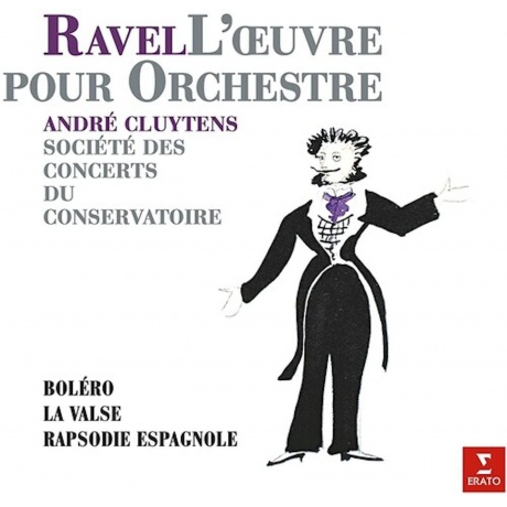 Виниловая пластинка Andre Cluytens, Ravel: Bolero, Rapsodie Espagnol (0190295459819) - фото 1