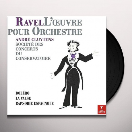 Виниловая пластинка Andre Cluytens, Ravel: Bolero, Rapsodie Espagnol (0190295459819) - фото 2