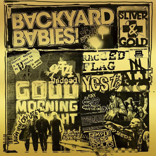 Виниловая пластинка Backyard Babies, Sliver And Gold (0190759373019) - фото 1