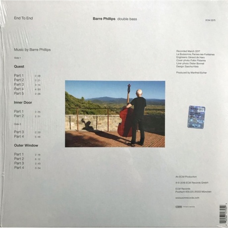 Barre Phillips - End To End (0602567577959) виниловая пластинка - фото 2