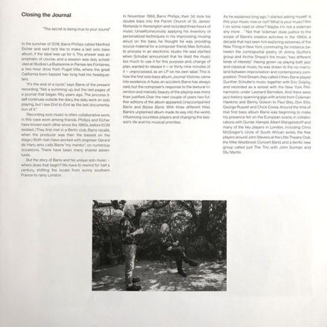 Barre Phillips - End To End (0602567577959) виниловая пластинка - фото 5