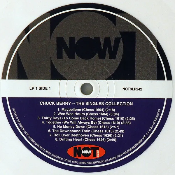 Виниловая пластинка Berry, Chuck, The Singles Collection (barcode 5060403742421) - фото 2