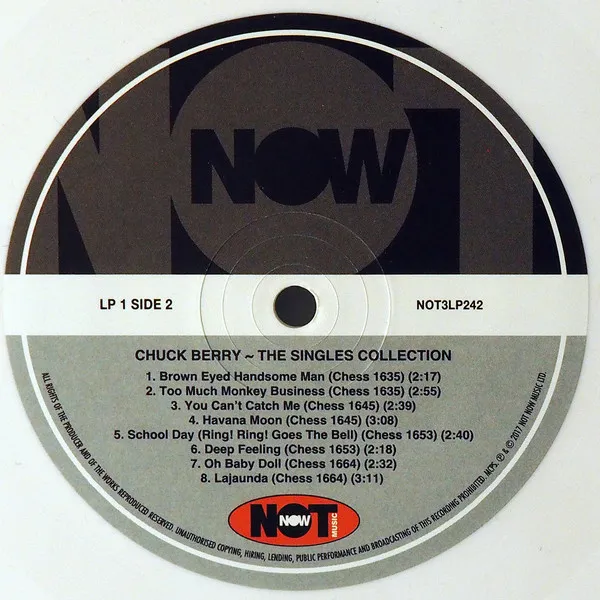 Виниловая пластинка Berry, Chuck, The Singles Collection (barcode 5060403742421) - фото 3