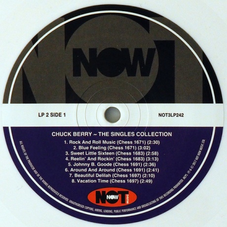 Виниловая пластинка Berry, Chuck, The Singles Collection (barcode 5060403742421) - фото 4