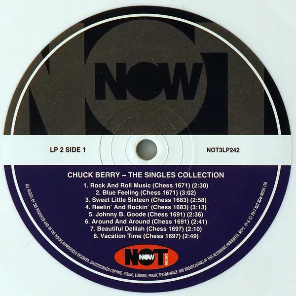 Виниловая пластинка Berry, Chuck, The Singles Collection (barcode 5060403742421) - фото 4
