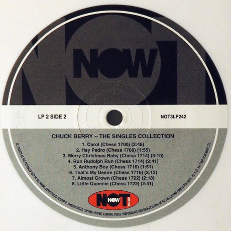 Виниловая пластинка Berry, Chuck, The Singles Collection (barcode 5060403742421) - фото 5