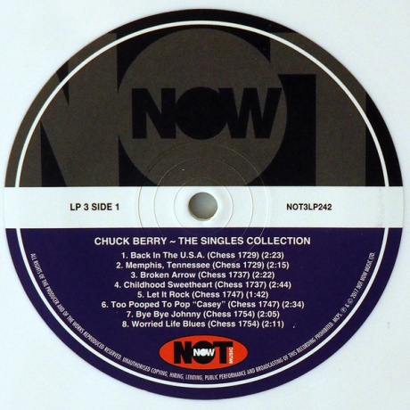 Виниловая пластинка Berry, Chuck, The Singles Collection (barcode 5060403742421) - фото 6
