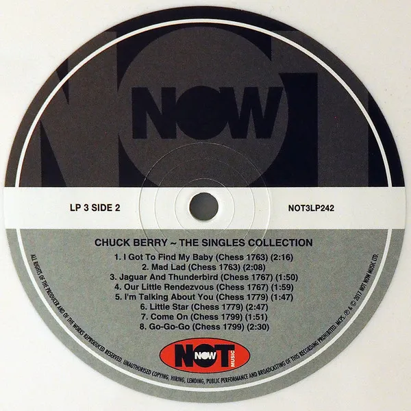 Виниловая пластинка Berry, Chuck, The Singles Collection (barcode 5060403742421) - фото 7