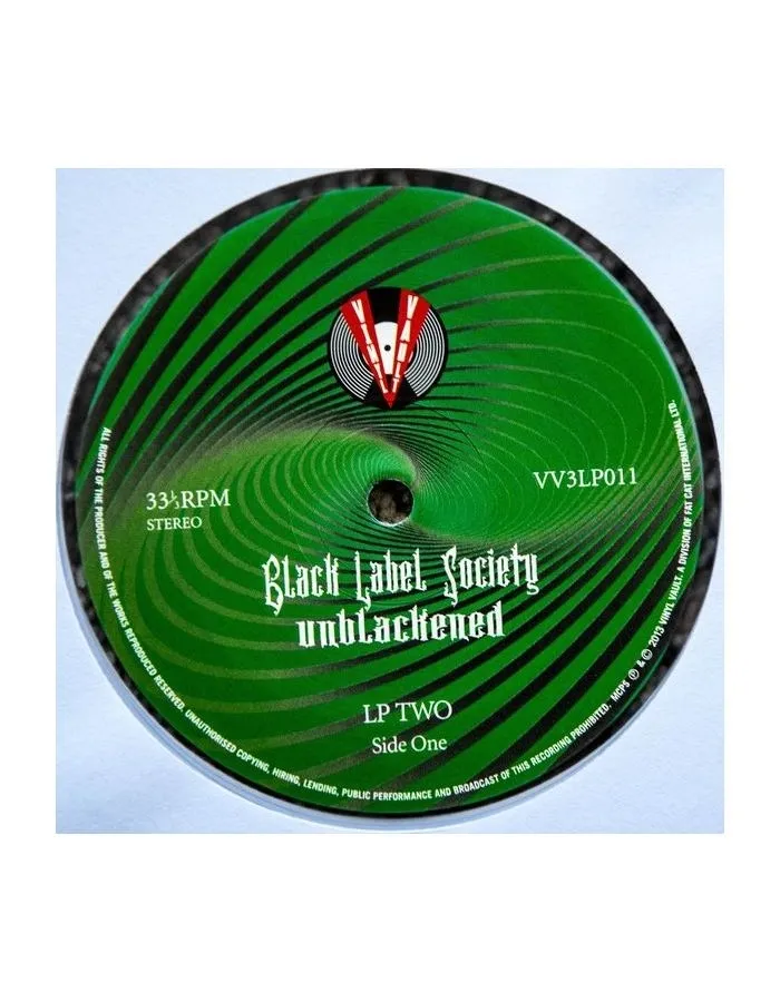 Виниловая пластинка Black Label Society, Unblackened (5060310150111) - фото 11