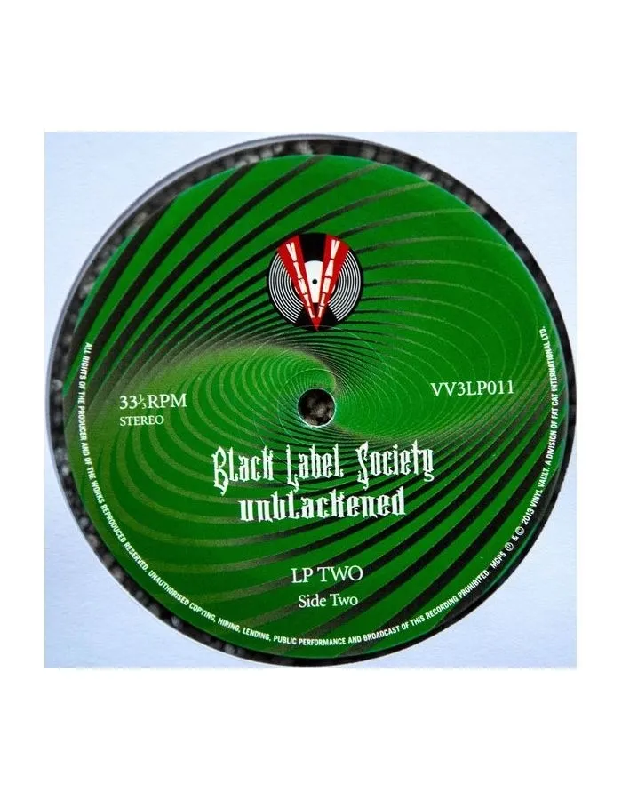 Виниловая пластинка Black Label Society, Unblackened (5060310150111) - фото 12