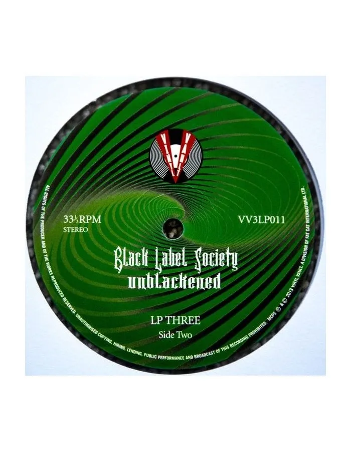 Виниловая пластинка Black Label Society, Unblackened (5060310150111) - фото 4