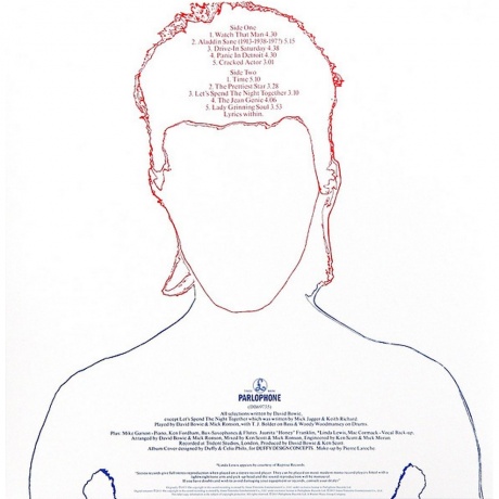 David Bowie - Aladdin Sane (0825646289431) виниловая пластинка - фото 5