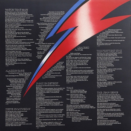 David Bowie - Aladdin Sane (0825646289431) виниловая пластинка - фото 9