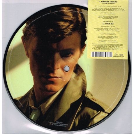Виниловая пластинка Bowie, David, Boys Keep Swinging (40Th Anniversary) (barcode 0190295479077) - фото 2