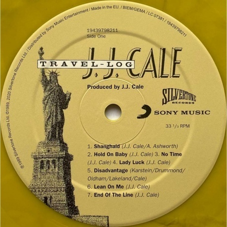 J.J. Cale - Travel-Log (coloured) (0194397982114) виниловая пластинка - фото 3