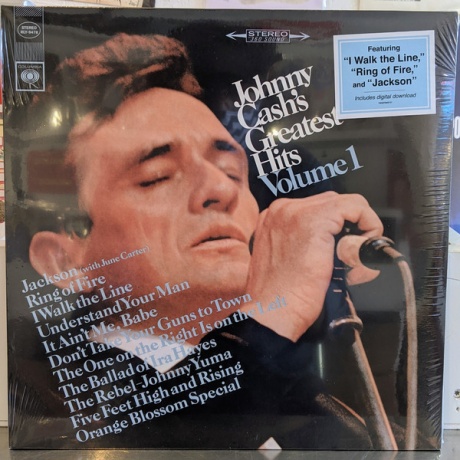 Виниловая пластинка Cash, Johnny, Greatest Hits, Volume 1 (barcode 0194397640519) - фото 1