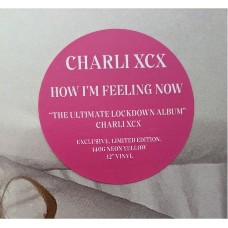 Виниловая пластинка Charli Xcx, How I'M Feeling Now (barcode 0190295209285) - фото 7