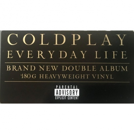 Coldplay - Everyday Life (0190295355487) виниловая пластинка - фото 11