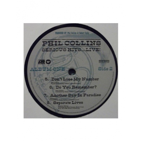 Виниловая пластинка Collins, Phil, Serious Hits… Live! (0603497854240) - фото 6