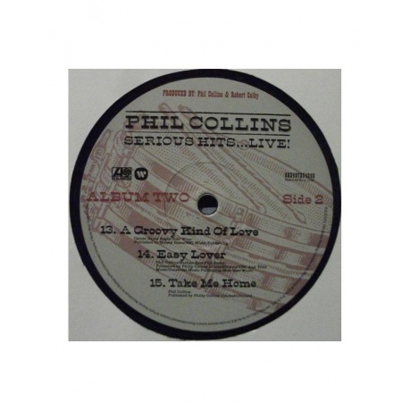 Виниловая пластинка Collins, Phil, Serious Hits… Live! (0603497854240) - фото 8
