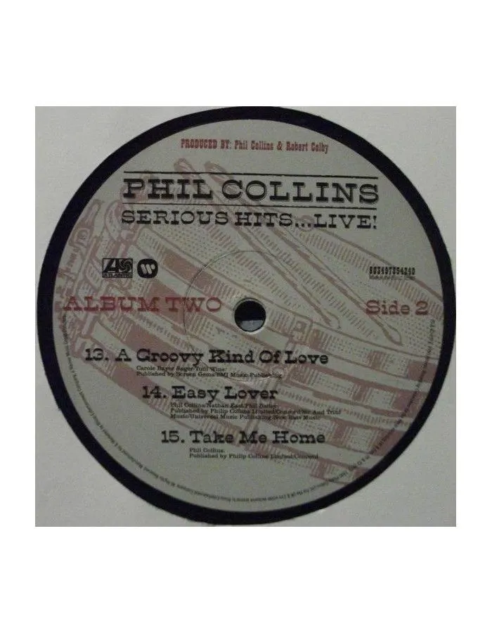 Виниловая пластинка Collins, Phil, Serious Hits… Live! (0603497854240) - фото 8