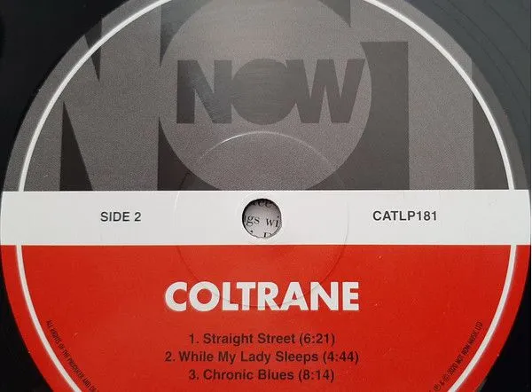 Виниловая пластинка Coltrane, John, Coltrane (barcode 5060397601810) - фото 3