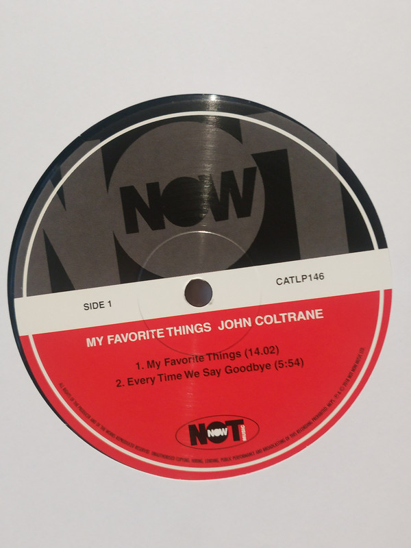 Виниловая пластинка Coltrane, John, My Favourite Things (barcode 5060397601469) - фото 3
