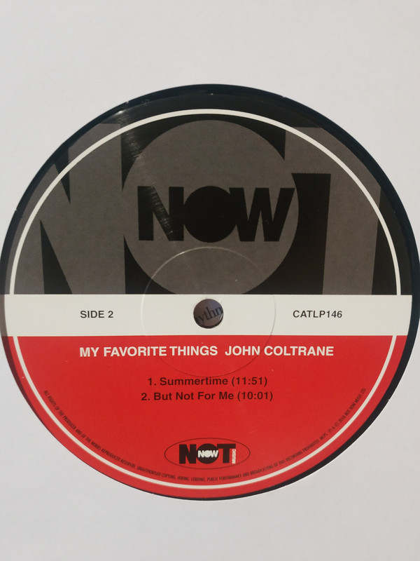Виниловая пластинка Coltrane, John, My Favourite Things (barcode 5060397601469) - фото 4