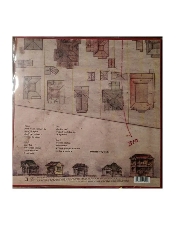 Виниловая пластинка Cooder, Ry, Chavez Ravine (0075597925999) - фото 2