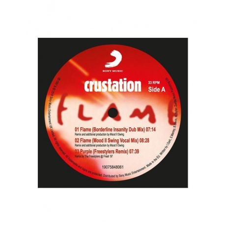 Виниловая пластинка Crustation, Flame (0190758480619) - фото 1