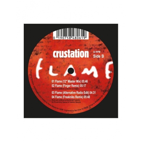 Виниловая пластинка Crustation, Flame (0190758480619) - фото 2