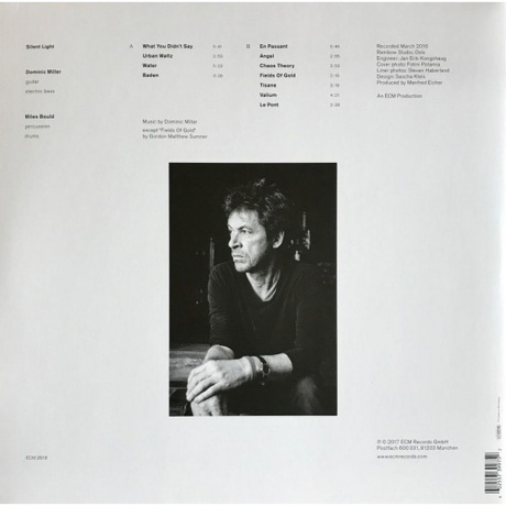 Dominic Miller - Silent Light (0602557399752) виниловая пластинка - фото 2