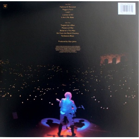 Виниловая пластинка Dylan, Bob, Real Live (barcode 0190758469614) - фото 2