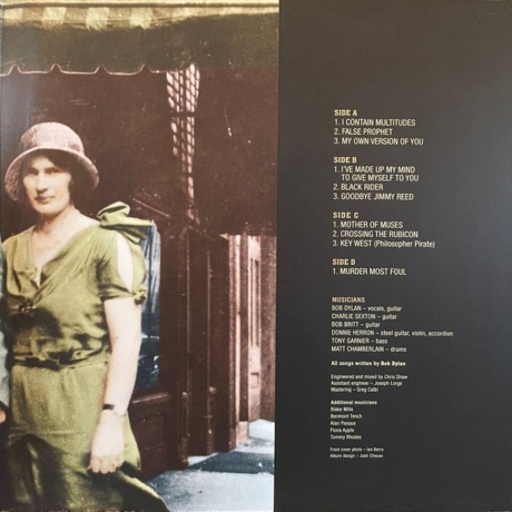 Bob Dylan - Rough And Rowdy Ways (0194397809916) виниловая пластинка - фото 3