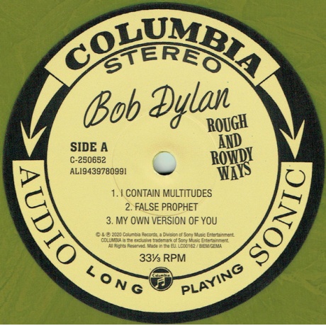 Виниловая пластинка Dylan, Bob, Rough And Rowdy Ways (barcode 0194397834215) - фото 14