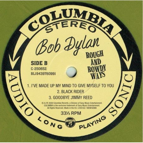 Виниловая пластинка Dylan, Bob, Rough And Rowdy Ways (barcode 0194397834215) - фото 15