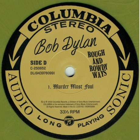 Виниловая пластинка Dylan, Bob, Rough And Rowdy Ways (barcode 0194397834215) - фото 17