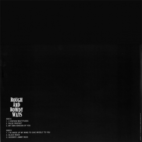 Виниловая пластинка Dylan, Bob, Rough And Rowdy Ways (barcode 0194397833218) - фото 3
