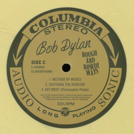 Виниловая пластинка Dylan, Bob, Rough And Rowdy Ways (barcode 0194397833218) - фото 12