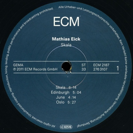 Mathias Eick - Skala (0602527631073) виниловая пластинка - фото 3
