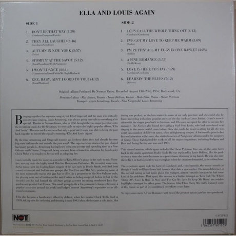 Ella &amp; Louis - Ella &amp; Louis Again (5060397601223) виниловая пластинка - фото 2